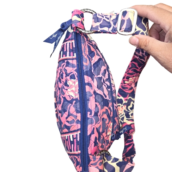 Vera Bradley Pink and Purple Women's Crossbody Bag - Picture 6 of 8